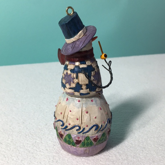2003 Jim Shore Snowman Ornament - Picture 4 of 11